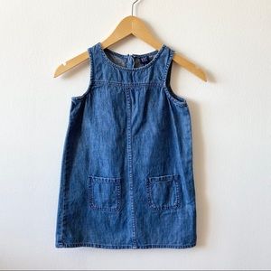 👧4 for $20 Gap  Denim dress 5T